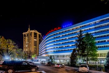 Hotel Front - Evening or Night